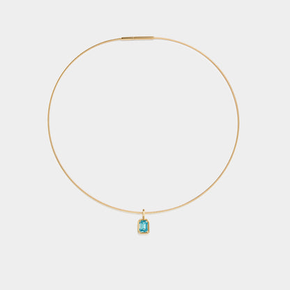 Seacoast Omega Chain Necklace – 14k Yellow Gold (16&quot;)