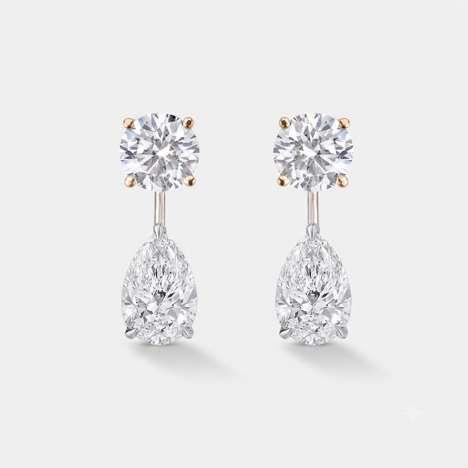 Ebb &amp; Flow Lab-Grown Diamond Earring Jackets