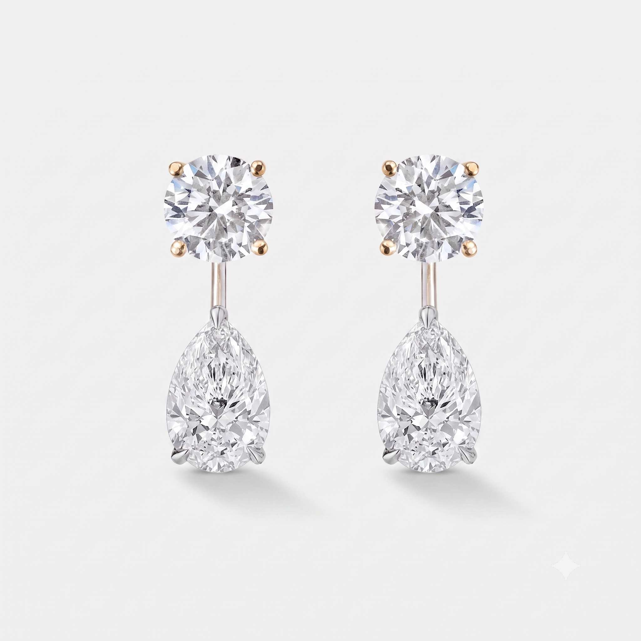 Ebb &amp; Flow Lab-Grown Diamond Earring Jackets