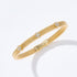 Diamond and Gold Bangle bracelet
