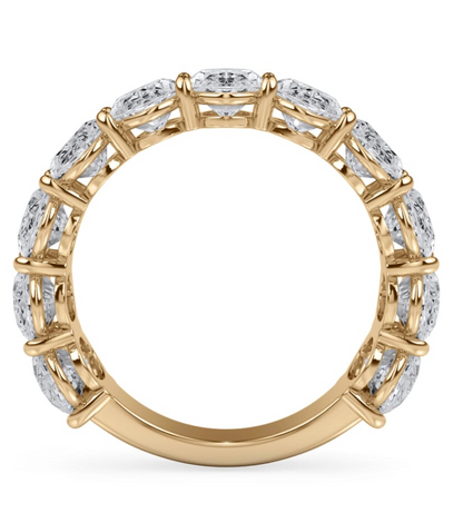 Oval Lab-Grown Diamond Eternity Band
