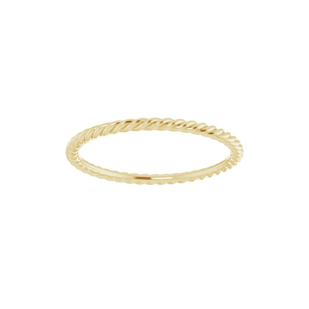 Gold Rope Ring