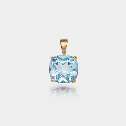 Sky Blue Topaz Necklace 