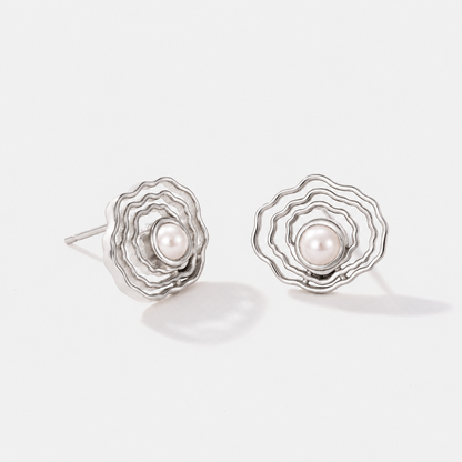 Bayside Oyster Pearl Studs