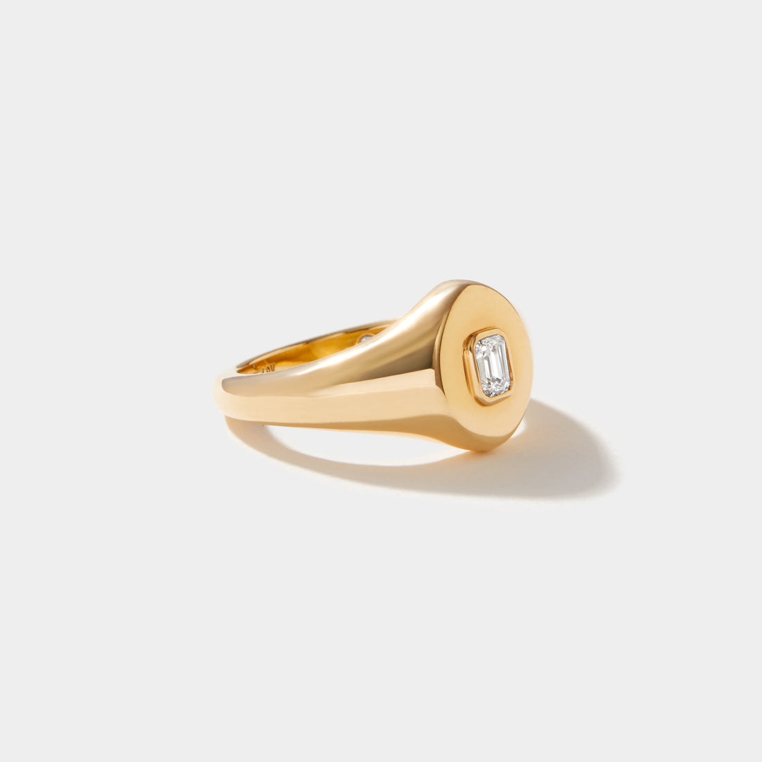 Pinky Ring | Emerald Cut