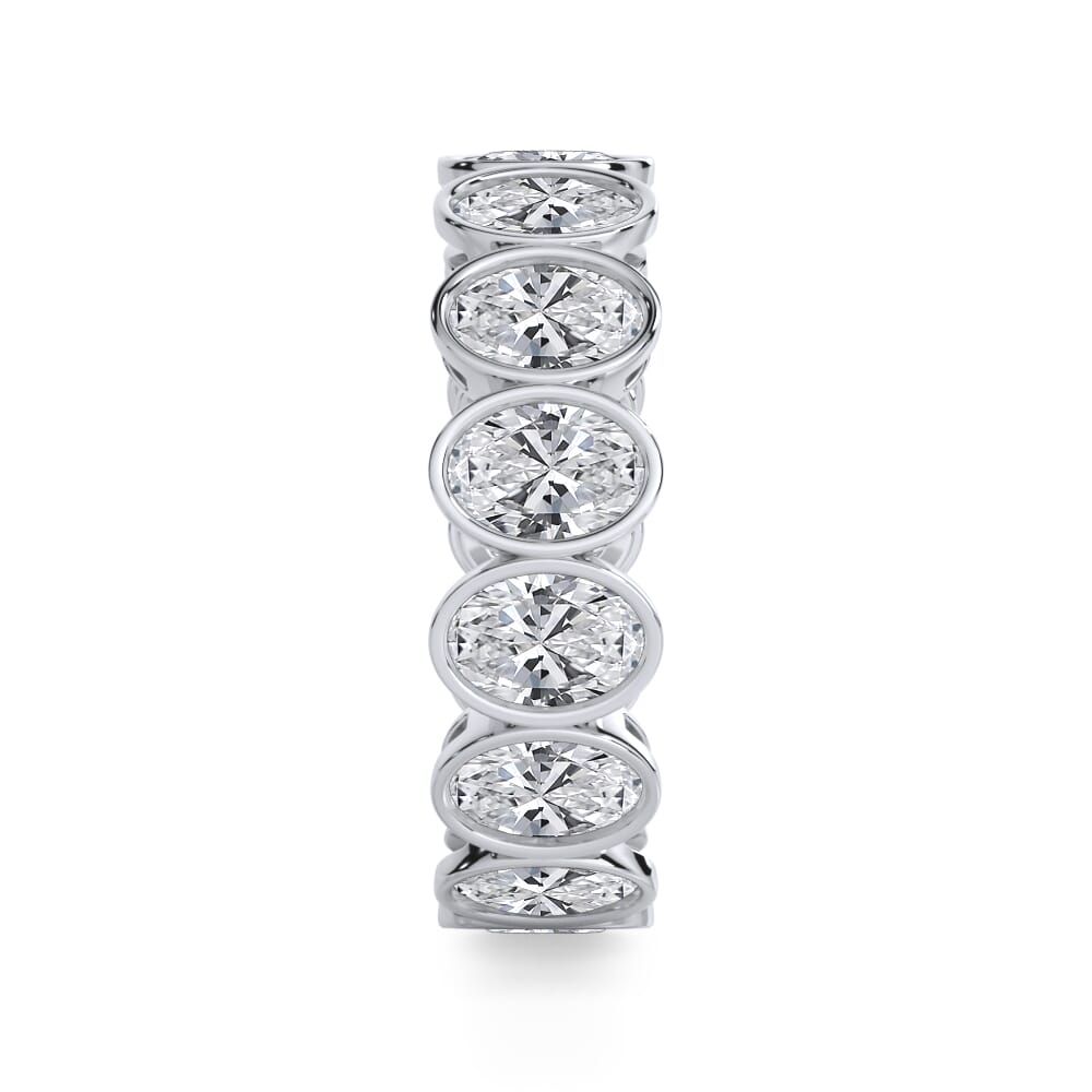 Highland | Oval Diamond Eternity Ring