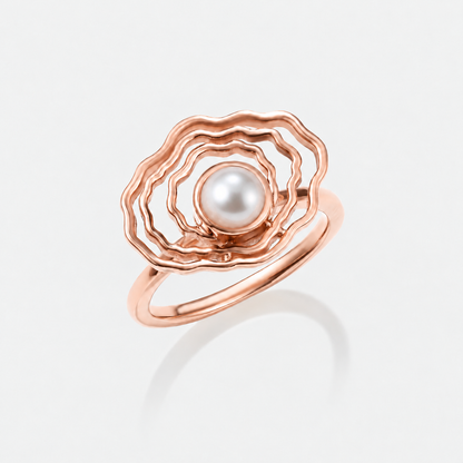Bayside Oyster Pearl Ring | 14K Gold