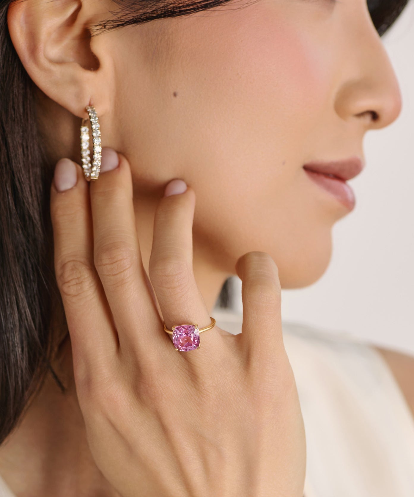 Colorful gemstone rings handcrafted in solid gold by Cove Fine Jewelry
