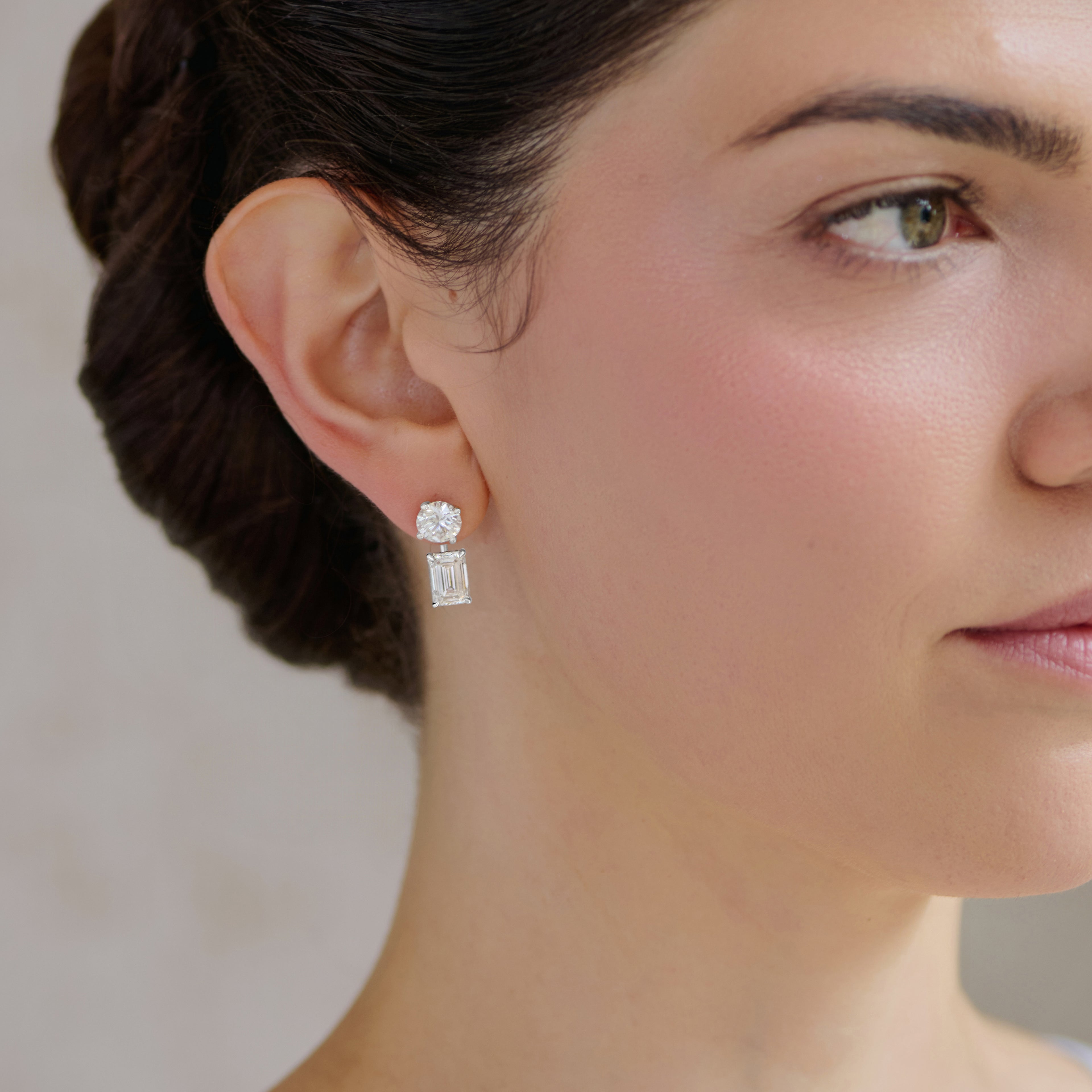 Ebb &amp; Flow Lab-Grown Diamond Earring Jackets