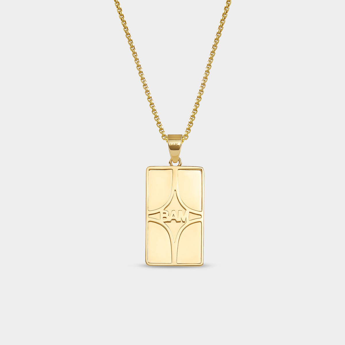 Mahjong charm in 14k gold with lab grown diamonds for luxury charm bracelets