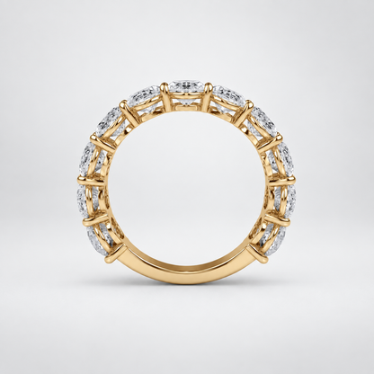 Oval Lab-Grown Diamond Eternity Band