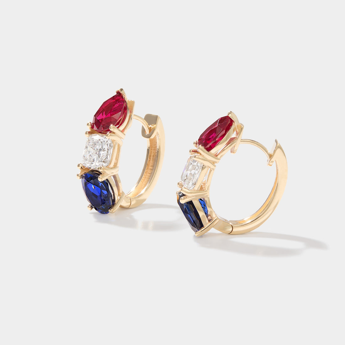 Americana Signature Hoop Earrings