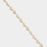 Riptide mixed-shape lab-grown diamond tennis bracelet with oval, marquise, pear and round diamonds in solid 14k gold